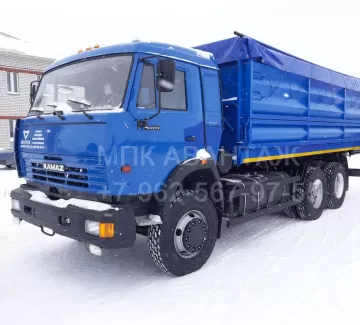 Купить Камаз 65115 зерновоз 6700 см3 МКПП (280 л.с.) Дизельный в Воронеж: цвет синий Самосвал 2016 года по цене 3250000 рублей, объявление №13203 на сайте Авторынок23
