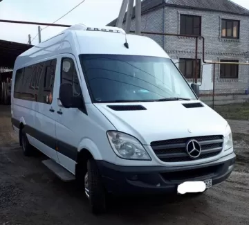 Купить Mercedes-Benz Sprinter 515 3200 см3 МКПП (220 л.с.) Бензин инжектор в Новотитаровская: цвет белый Городской 2013 года по цене 1450000 рублей, объявление №16827 на сайте Авторынок23