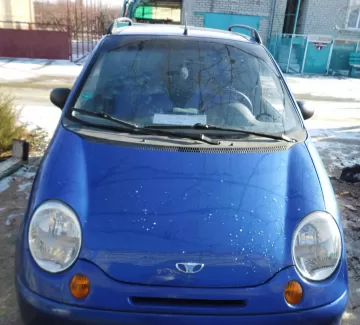 Купить ‎Daewoo Matiz 800 см3 МКПП (52 л.с.) Бензин инжектор в Славянск-на-Кубани: цвет синий Хетчбэк 2008 года по цене 160000 рублей, объявление №12304 на сайте Авторынок23