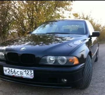 Купить BMW 5 22 см3 МКПП (170 л.с.) Бензин инжектор в Тихорецк : цвет Черный металлик Седан 2001 года по цене 360 рублей, объявление №5255 на сайте Авторынок23