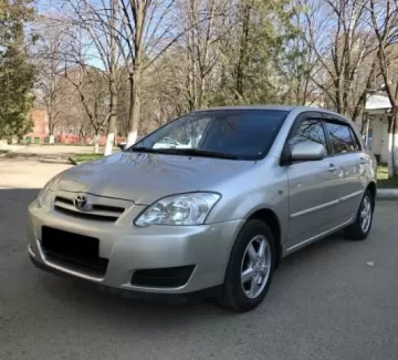 Купить Toyota Corolla 1600 см3 МКПП (110 л.с.) Бензин инжектор в Армавир: цвет серебро Хетчбэк 2006 года по цене 420000 рублей, объявление №13120 на сайте Авторынок23