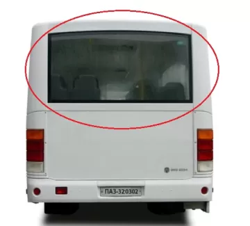 Стекло заднее 1826х932 ПАЗ-3204 Краснодар Стекло заднее 1826х932 ПАЗ-3204 Краснодар