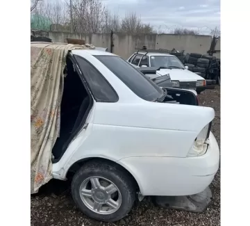 Задняя часть кузова Лада Приора цвет белый Краснодар