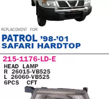 Фара NISSAN PATROL 97-02 Краснодар Фара NISSAN PATROL 97-02 Краснодар