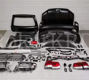 Комплект рестайлинга Toyota Land Cruiser 200 из 2008-15 в 2018+ Краснодар Комплект рестайлинга Toyota Land Cruiser 200 из 2008-15 в 2018+ Краснодар