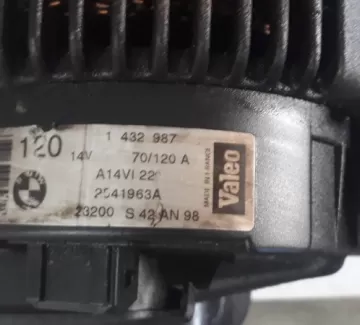 Генератор BMW 528 E39 M52TUB28 Краснодар Генератор BMW 528 E39 M52TUB28 Краснодар