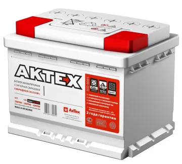 Аккумулятор Актех 60 п.п. Краснодар