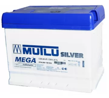 Аккумулятор Mutlu Silver 60 Ач Краснодар