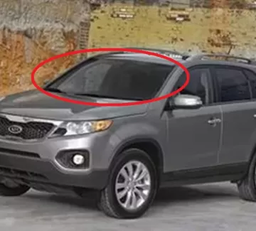 Стекло лобовое KIA SORENTO II с обогревом щеток Краснодар