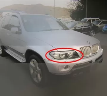 Контрактная фара BMW X5, E53 рестйлинг правая, левая Краснодар Контрактная фара BMW X5, E53 рестйлинг правая, левая Краснодар
