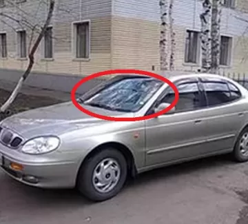 Стекло лобовое DAEWOO LEGANZA 4D sedan 1997 г. Краснодар Стекло лобовое DAEWOO LEGANZA 4D sedan 1997 г. Краснодар