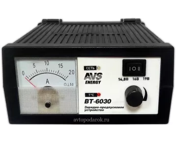 Зарядное устройство для автомобильного аккумулятора AVS BT-6030 (20A) 12V Краснодар Зарядное устройство для автомобильного аккумулятора AVS BT-6030 (20A) 12V Краснодар