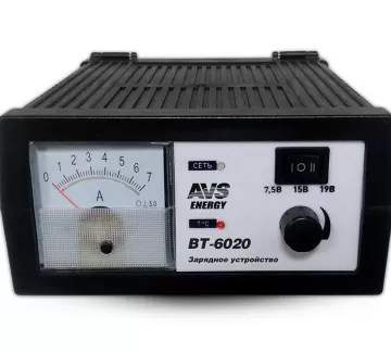 Зарядное устройство для авто и мото аккумуляторов AVS BT-6020 (7A) 6V/12V Краснодар Зарядное устройство для авто и мото аккумуляторов AVS BT-6020 (7A) 6V/12V Краснодар