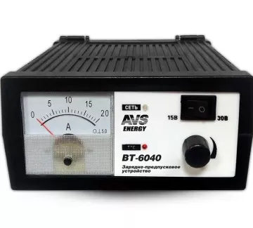 Зарядное устройство для автомобильных аккумуляторов AVS BT-6040 (20A) 12/24V Краснодар Зарядное устройство для автомобильных аккумуляторов AVS BT-6040 (20A) 12/24V Краснодар
