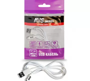 Кабель micro USB (1м) AVS MR-311 Краснодар