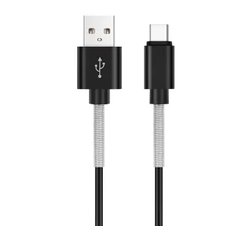 Кабель зарядки Type C (1м, USB 2.0) усиленный, AVS TC-361S (A40283S) Краснодар