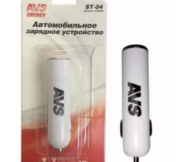Зарядное устройство USB (1 порт) AVS ST-04 (0.9А) Краснодар