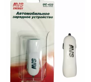Зарядное устройство USB (2 порта) AVS UC-433 (2,4А) Краснодар