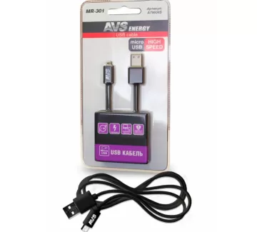 Кабель micro USB (1м) AVS MR-301 Краснодар Кабель micro USB (1м) AVS MR-301 Краснодар
