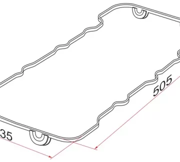 Прокладка клапанной крышки NISSAN SR16 / SR18 / SR20 96-02 Краснодар Прокладка клапанной крышки NISSAN SR16 / SR18 / SR20 96-02 Краснодар