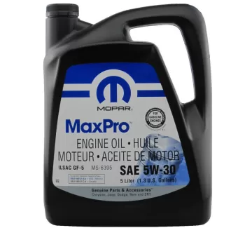 Моторное масло Mopar MaxPro Engine Oil 5W-30 SN, 4.9 л Краснодар Моторное масло Mopar MaxPro Engine Oil 5W-30 SN, 4.9 л Краснодар