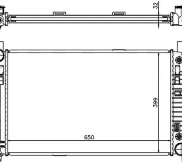 Радиатор MERCEDES C-CLASS W203 Краснодар Радиатор MERCEDES C-CLASS W203 Краснодар