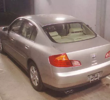 Nissan Skyline 35 (Ниссан Скайлайн 35), крышка багажника, стопы, авторазбор Краснодар