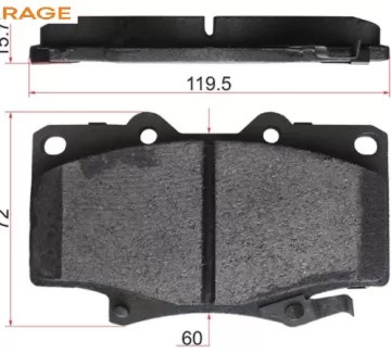 Колодки тормозные перед TOYOTA LAND CRUISER 80 92-98 Краснодар Колодки тормозные перед TOYOTA LAND CRUISER 80 92-98 Краснодар