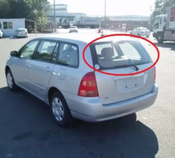Стекло заднее TOYOTA COROLLA FIELDER 5D Краснодар Стекло заднее TOYOTA COROLLA FIELDER 5D Краснодар