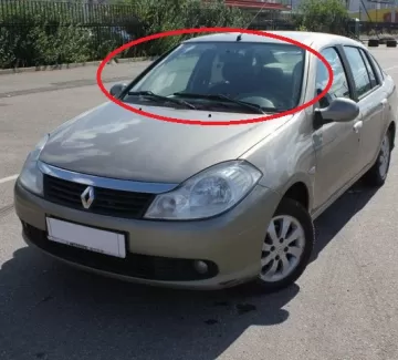 Стекло лобовое RENAULT SYMBOL 4D SEDAN 2008 г. Краснодар Стекло лобовое RENAULT SYMBOL 4D SEDAN 2008 г. Краснодар