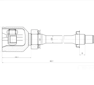 Шрус внутр.TY (RH) AT191/210, ST190/210, SV30/40/50, NZE/ZZE12#, NZT240, ACN/SXN/SXM10, ZCT10, SXA1# Краснодар Шрус внутр.TY (RH) AT191/210, ST190/210, SV30/40/50, NZE/ZZE12#, NZT240, ACN/SXN/SXM10, ZCT10, SXA1# Краснодар