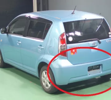 Задний бампер Toyota Passo Краснодар Задний бампер Toyota Passo Краснодар