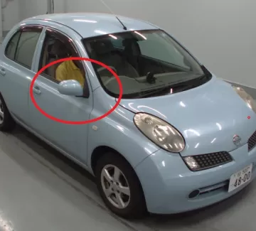 Зеркало боковое правое Nissan March AK12 Краснодар Зеркало боковое правое Nissan March AK12 Краснодар