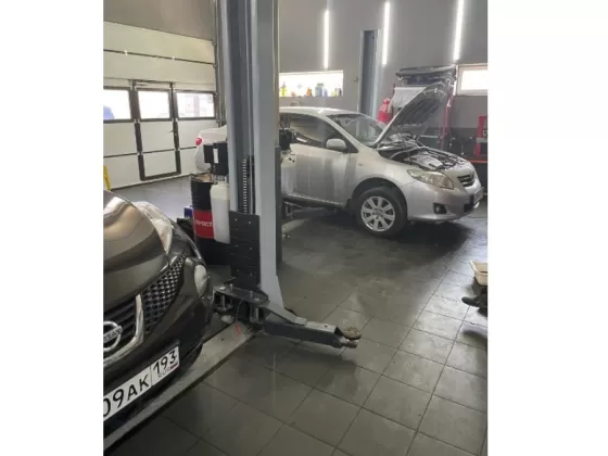 Замена робота на автомат Toyota RM service Краснодар