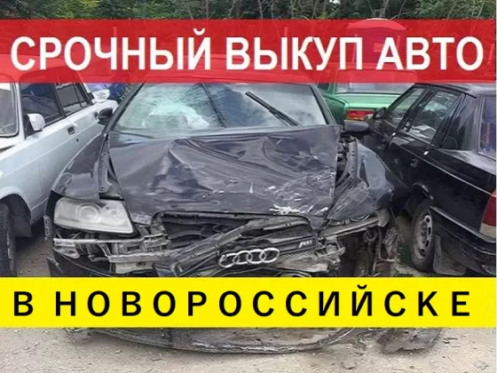 Выкуп битых авто в Новороссийске