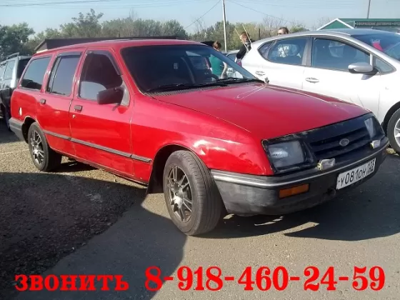 Купить Ford Sierra 1600 см3 МКПП (75 л.с.) Бензин инжектор в Усть-Лабинск: цвет красный Универсал 1983 года по цене 55000 рублей, объявление №5147 на сайте Авторынок23