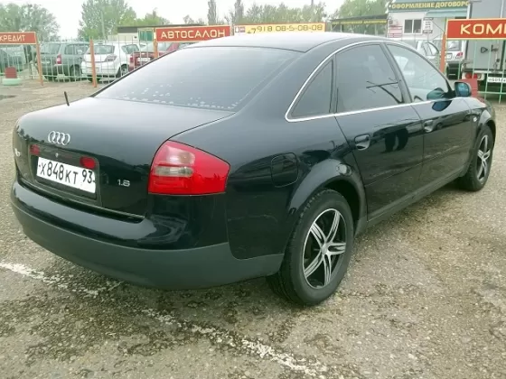 Купить Audi A6 1800 см3 МКПП (150 л.с.) Бензин инжектор в Кропоткин: цвет черный Седан 2000 года по цене 340000 рублей, объявление №4003 на сайте Авторынок23