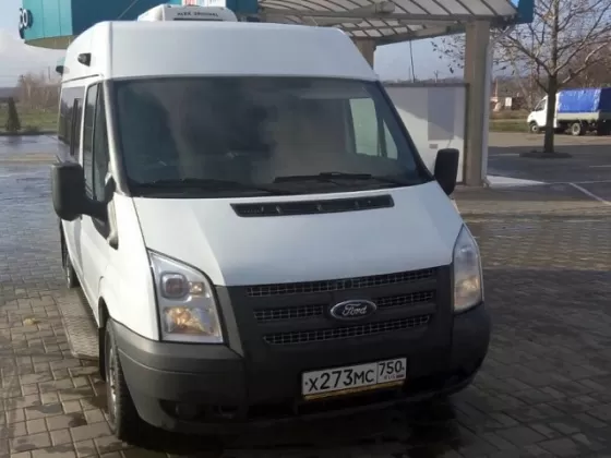 Купить Ford Transit 2200 см3 МКПП (155 л.с.) Дизель турбонаддув в Армавир: цвет белый Микроавтобус 2013 года по цене 950000 рублей, объявление №5450 на сайте Авторынок23