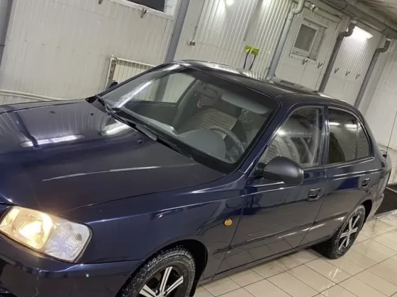 Купить Hyundai Accent 1500 см3 АКПП (90 л.с.) Бензин инжектор в Медведовская: цвет Синий Седан 2006 года по цене 150000 рублей, объявление №24444 на сайте Авторынок23