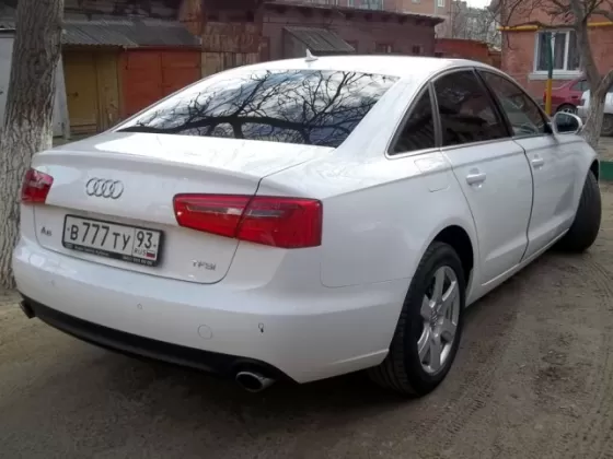 Купить Audi A6 2000 см3 АКПП (180 л.с.) Бензин турбонаддув в Кропоткин: цвет белый Седан 2013 года по цене 1510000 рублей, объявление №4166 на сайте Авторынок23