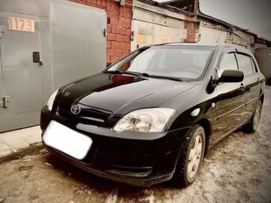 Купить Toyota Corolla '2003 АКПП (1600/108 л.с.) Бензин инжектор Нижнебаканская цвет Черный Хетчбэк по цене 345000 рублей, объявление №23831 на сайте Авторынок23