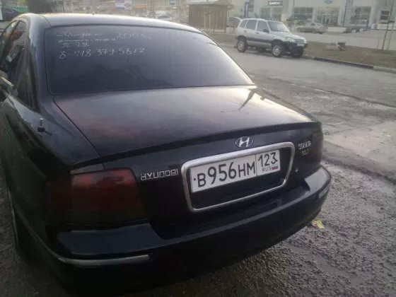 Купить Hyundai Sonata 2000 см3 АКПП (142 л.с.) Бензин инжектор в Новороссийск: цвет черный Седан 2003 года по цене 240000 рублей, объявление №808 на сайте Авторынок23