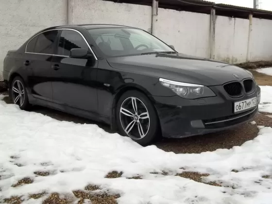 Купить BMW 525 i 2500 см3 АКПП (218 л.с.) Бензин инжектор в Кропоткин: цвет черный металик Седан 2007 года по цене 68000 рублей, объявление №3283 на сайте Авторынок23