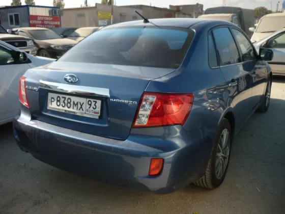 Купить Subaru Impreza 1600 см3 АКПП (90 л.с.) Бензиновый в Новороссийск: цвет синий металик Седан 2008 года по цене 570000 рублей, объявление №221 на сайте Авторынок23