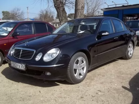 Купить Mercedes-Benz E класс 3000 см3 АКПП (190 л.с.) Дизель турбонаддув в Кропоткин: цвет черный Седан 2005 года по цене 675000 рублей, объявление №3515 на сайте Авторынок23