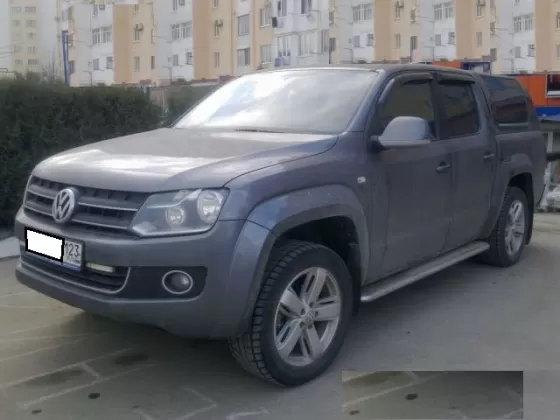 Купить Volkswagen Amarok 2500 см3 МКПП (180 л.с.) Дизель турбонаддув в Новороссийск: цвет темно-серый Пикап 2010 года по цене 1100000 рублей, объявление №948 на сайте Авторынок23