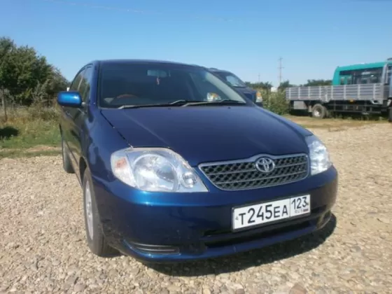 Купить Toyota Corolla 1500 см3 АКПП (110 л.с.) Бензин инжектор в Усть-Лабинск: цвет синий Седан 2001 года по цене 240000 рублей, объявление №4513 на сайте Авторынок23