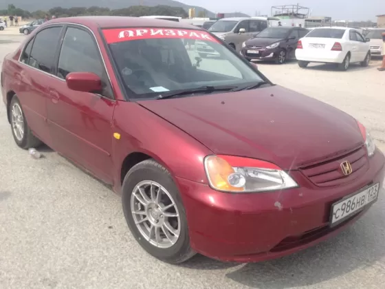 Купить Honda Civic 1500 см3 АКПП (105 л.с.) Бензин инжектор в Новороссийск: цвет вишня Седан 2001 года по цене 180000 рублей, объявление №2046 на сайте Авторынок23