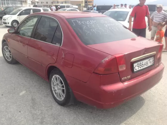 Купить Honda Civic 1500 см3 АКПП (105 л.с.) Бензин инжектор в Новороссийск: цвет вишня Седан 2001 года по цене 180000 рублей, объявление №2046 на сайте Авторынок23