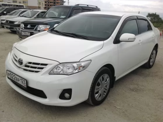 Купить Toyota Corolla 1600 см3 АКПП (122 л.с.) Бензин инжектор в Новороссийск: цвет белый Седан 2011 года по цене 630000 рублей, объявление №1302 на сайте Авторынок23